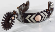 Load image into Gallery viewer, Double Mounted Kenny Steidley Spurs