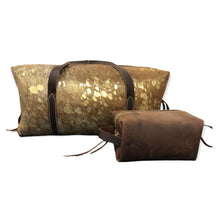 Load image into Gallery viewer, Large Cowhide Luggage