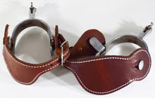 Load image into Gallery viewer, Great Condition Ladies/Youth Crockett Spurs and Straps
