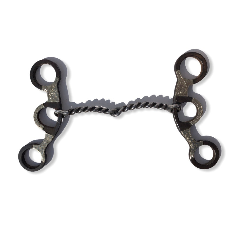 Campbell Twisted Wire Short Shank Snaffle
