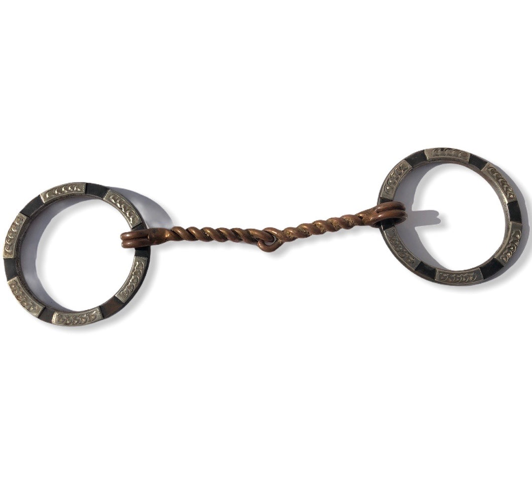 Campbell Twisted Wire Ring Snaffle