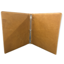 Load image into Gallery viewer, Leather 3-Ring Binder
